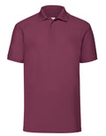 63402 FOTL Mens 65/35 Polo - Burgundy - 63402