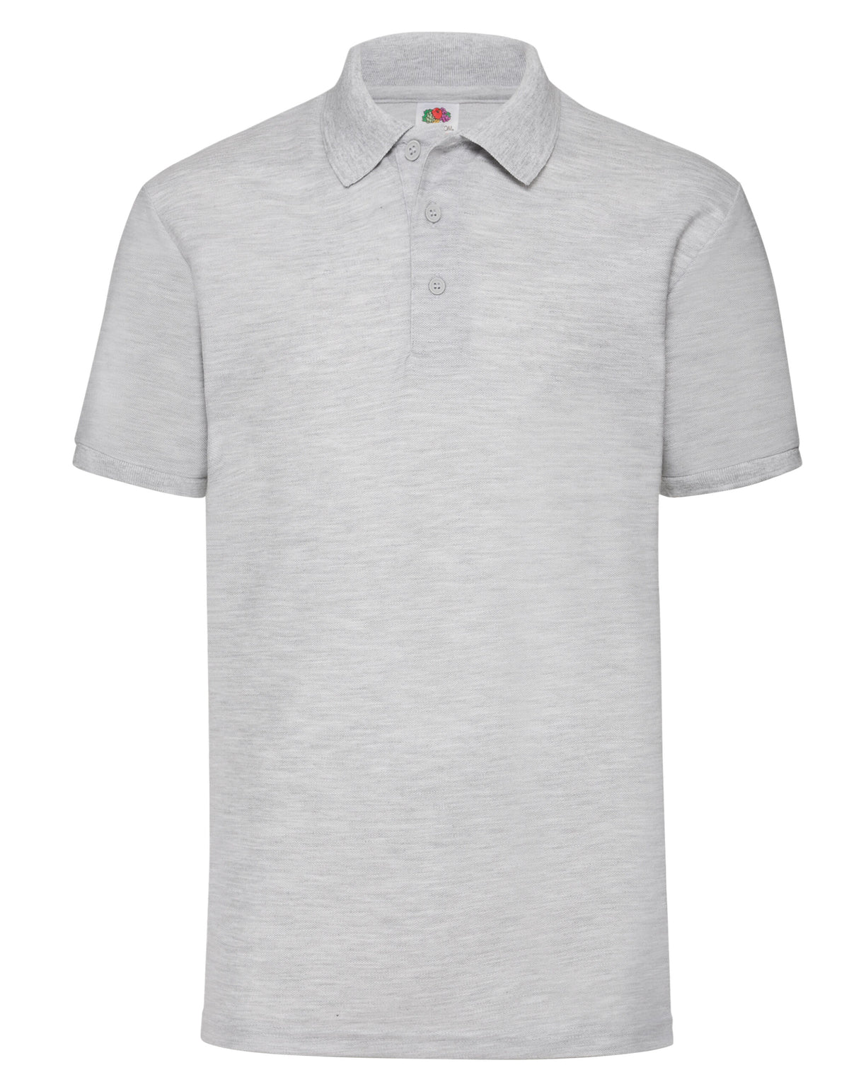 63402 FOTL Mens 65/35 Polo - Heather Grey - 63402