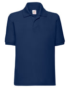 63417 FOTL Kids 65/35 Polo - Navy Blue - 63417