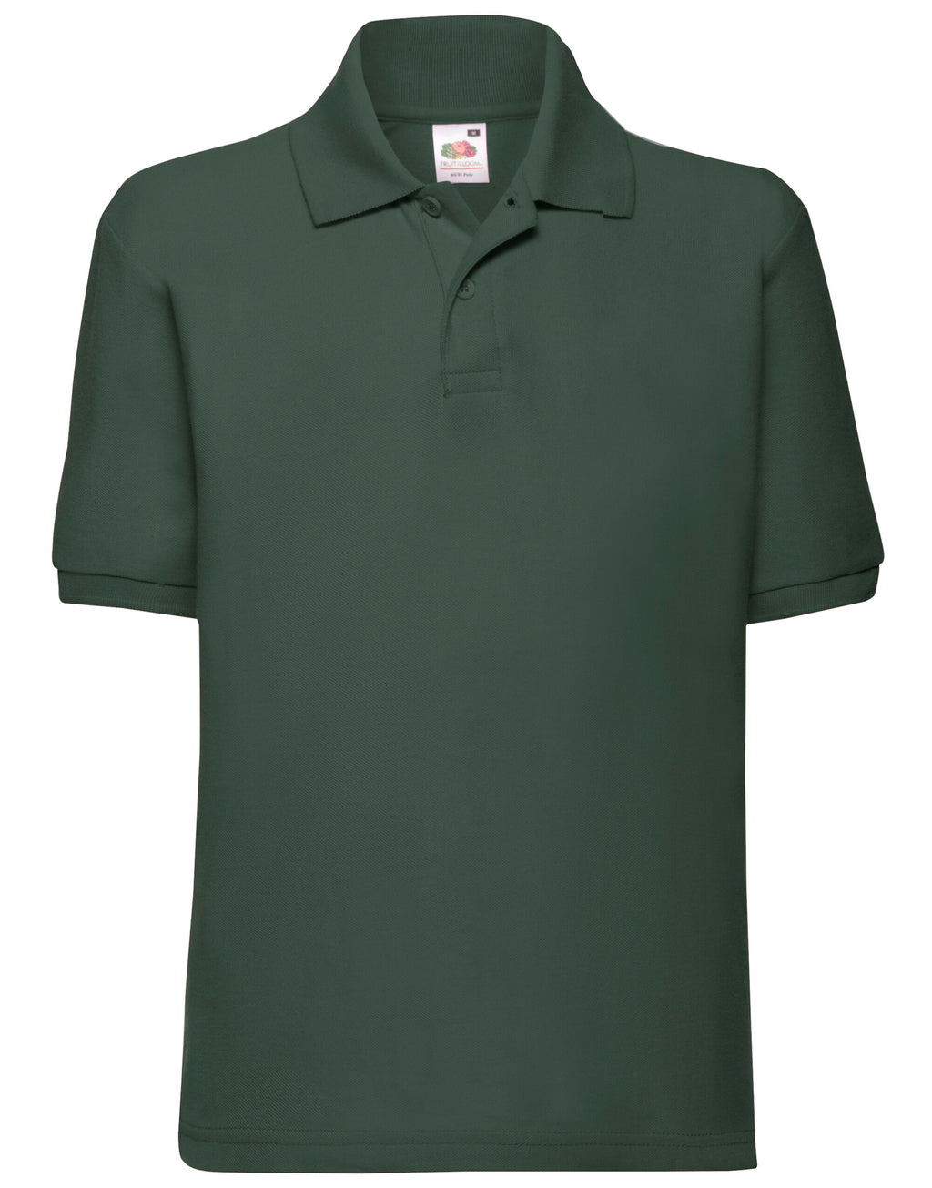 63417 FOTL Kids 65/35 Polo - Bottle Green - 63417