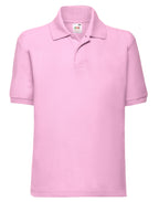 63417 FOTL Kids 65/35 Polo - Light Pink - 63417