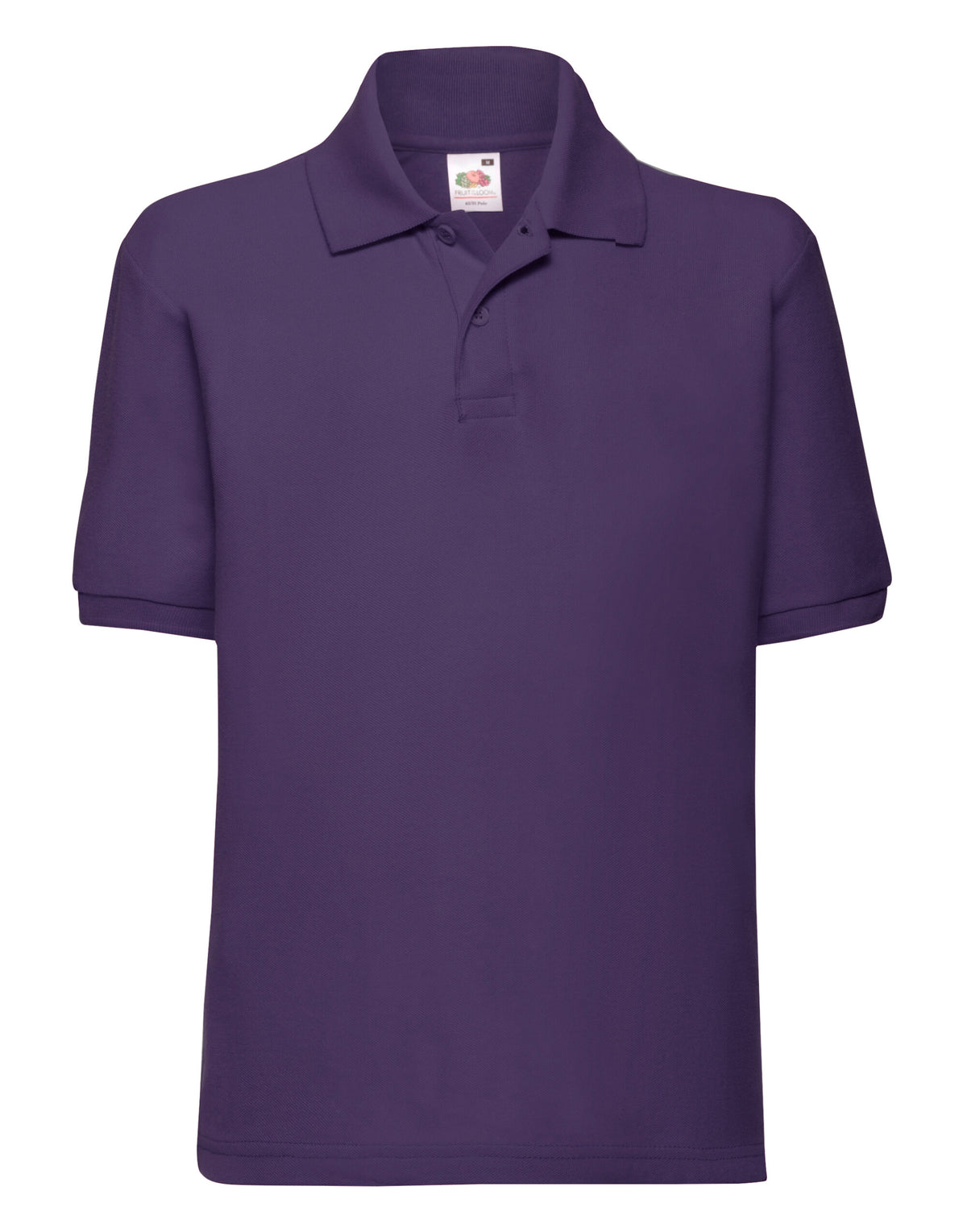 63417 FOTL Kids 65/35 Polo - Purple - 63417