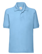 63417 FOTL Kids 65/35 Polo - Sky Blue - 63417
