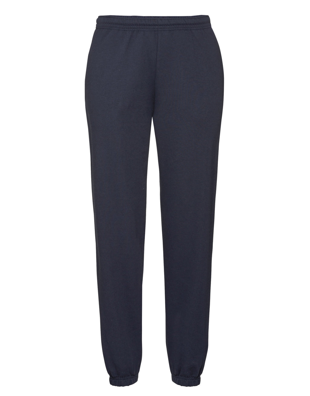 64026 FOTL Mens Classic Elastic Cuff Jog Pants - Deep Navy - 64026