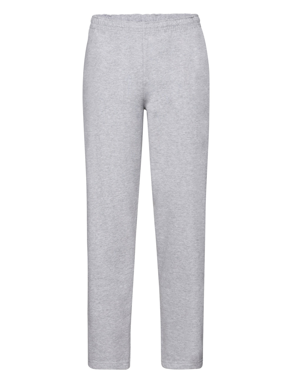64032 FOTL Mens Classic Open Hem Jog Pants - Heather Grey - 64032