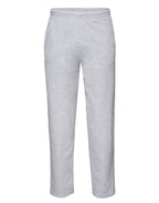 64038 FOTL Mens Lightweight Open Hem Jog Pants - Heather Grey - 64038