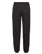 64040 FOTL Mens Premium Elastic Cuff Jog Pants - Black - 64040