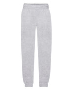 64051 FOTL Kids Classic Elastic Cuff Jog Pants - Heather Grey - 64051