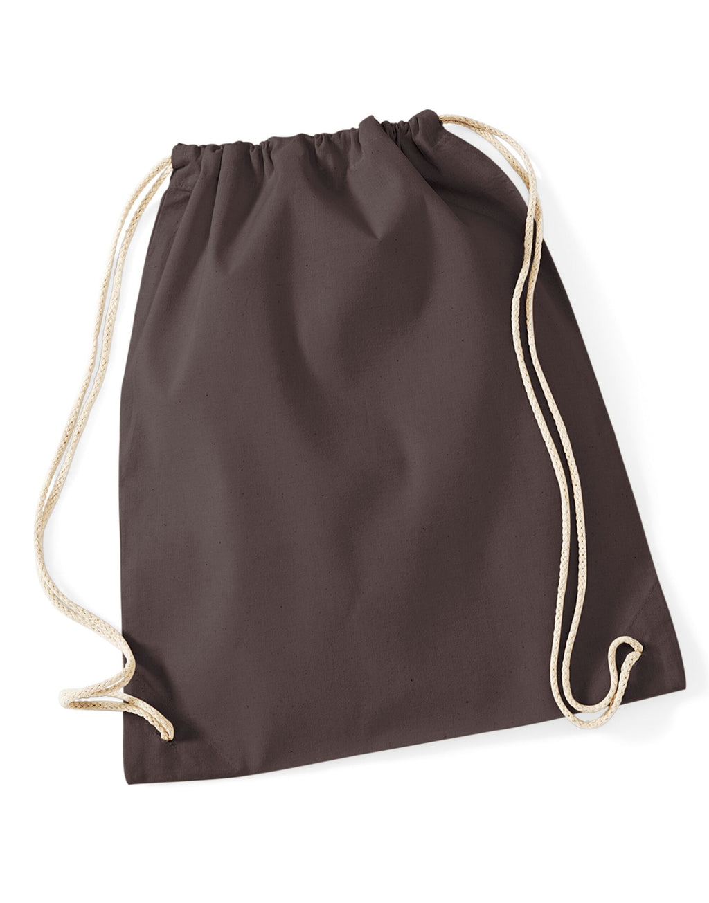 W110 Westford Mill Cotton Gymsac - Chocolate - W110