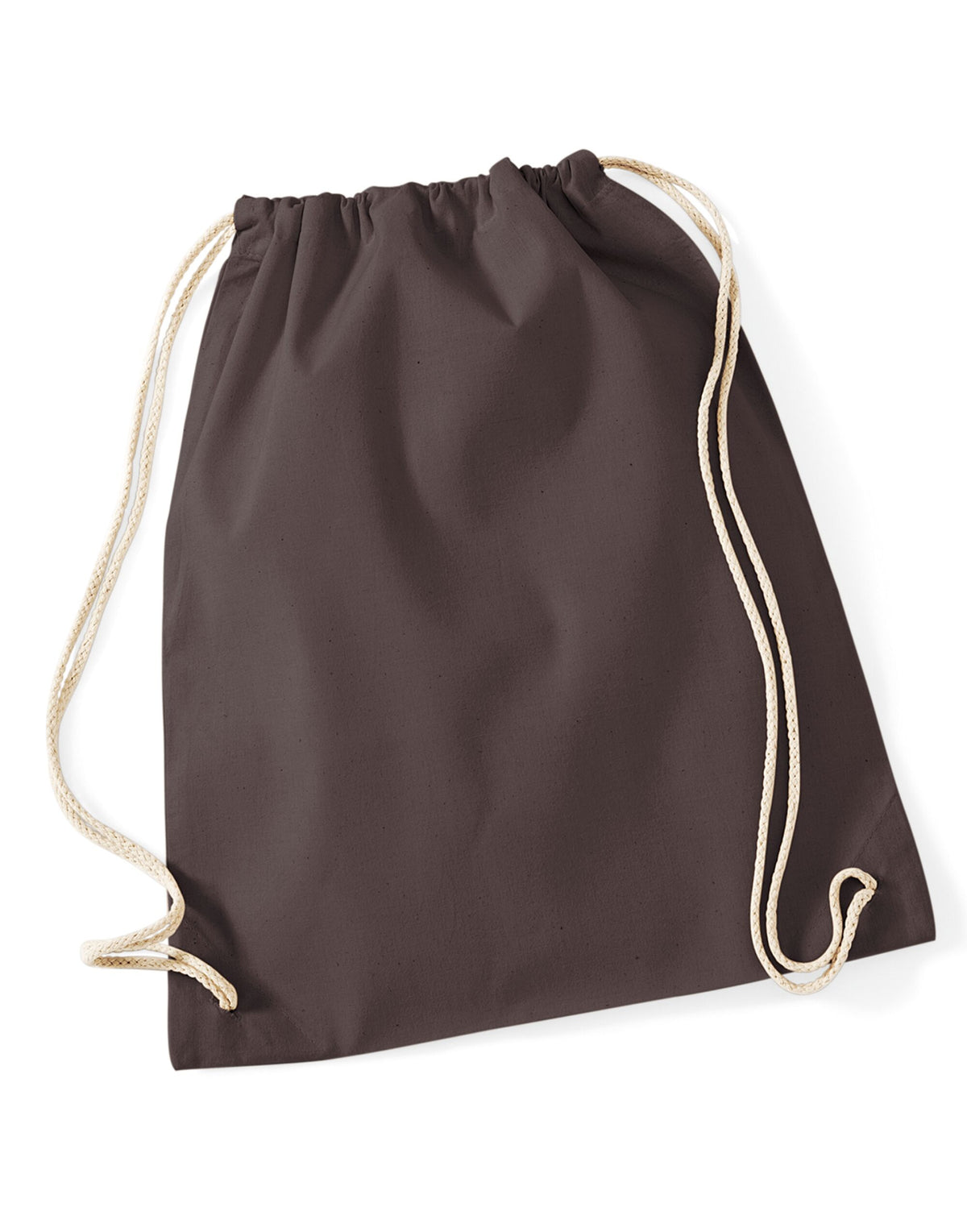 W110 Westford Mill Cotton Gymsac - Chocolate - W110