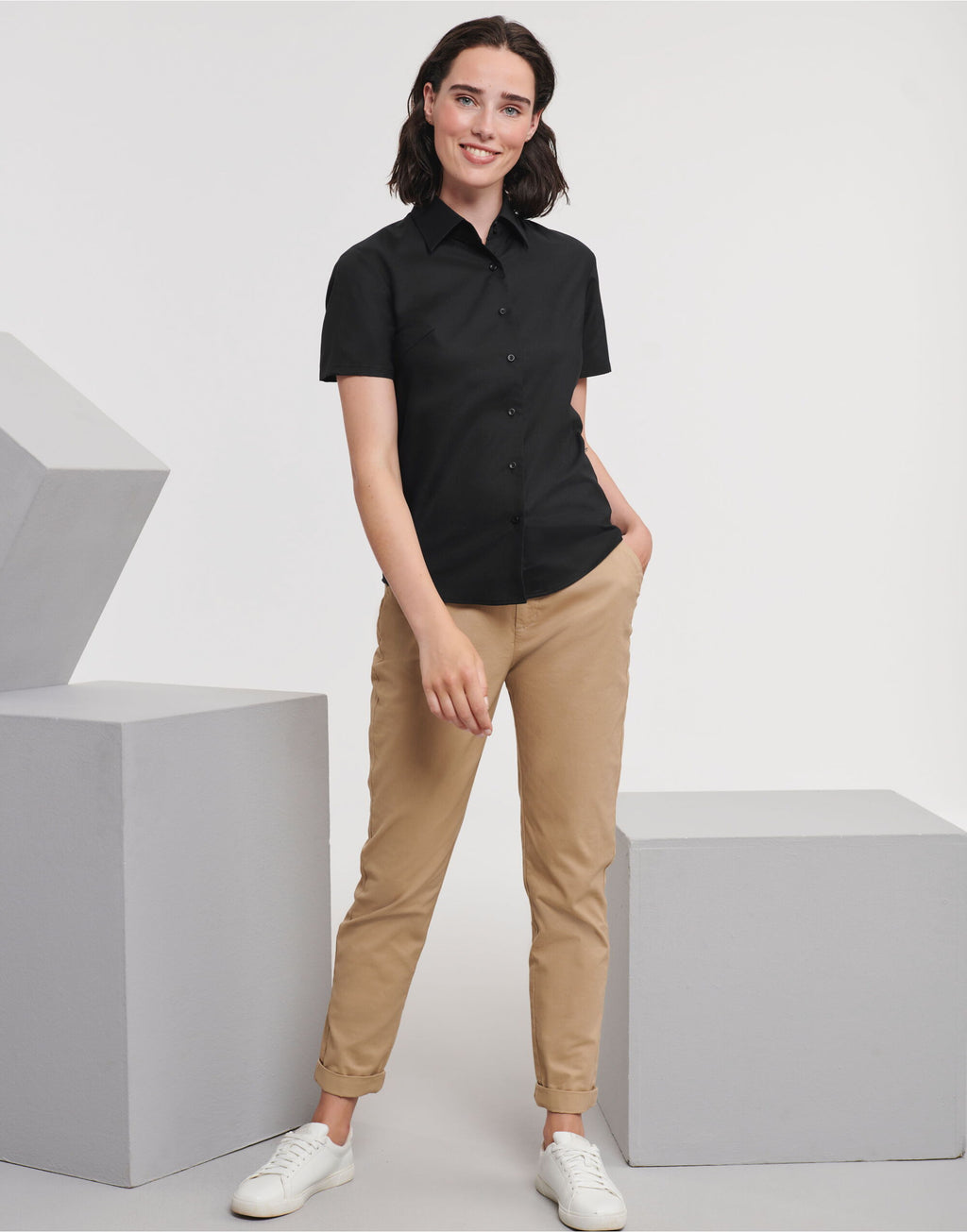 933F Russell Collection Lady SS Tailor Oxford