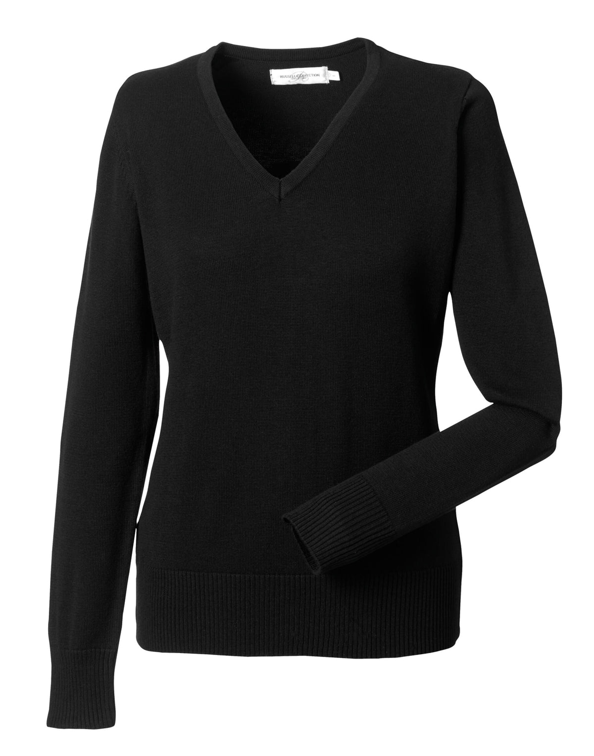 Russell Collection Ladies VNeck Pullover