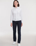 924F Russell Collection Lady LS Fitted Poplin