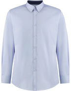 Kustom Kit Mens LS Contrast BDC Shirt