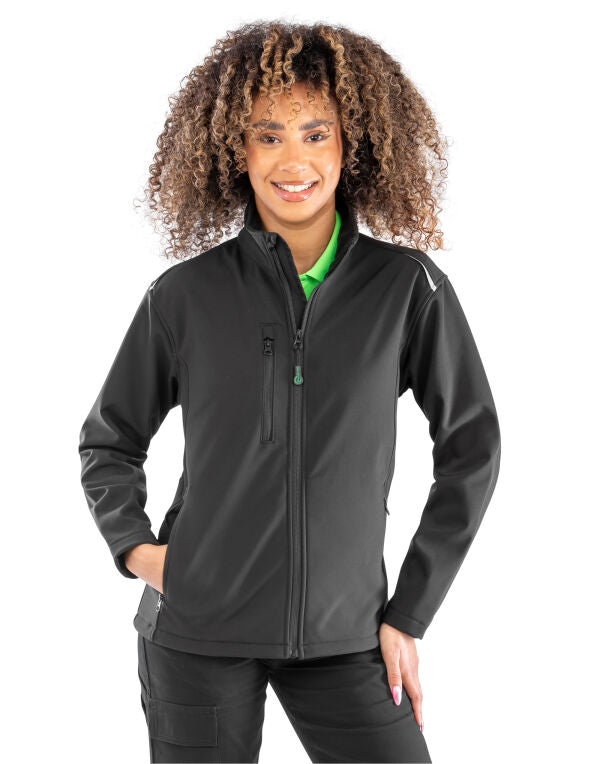 Result Recycled Ladies P'able Softshell