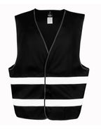 R200XEV Result Safeguard Enhance Visibility Vest - Black - R200XEV