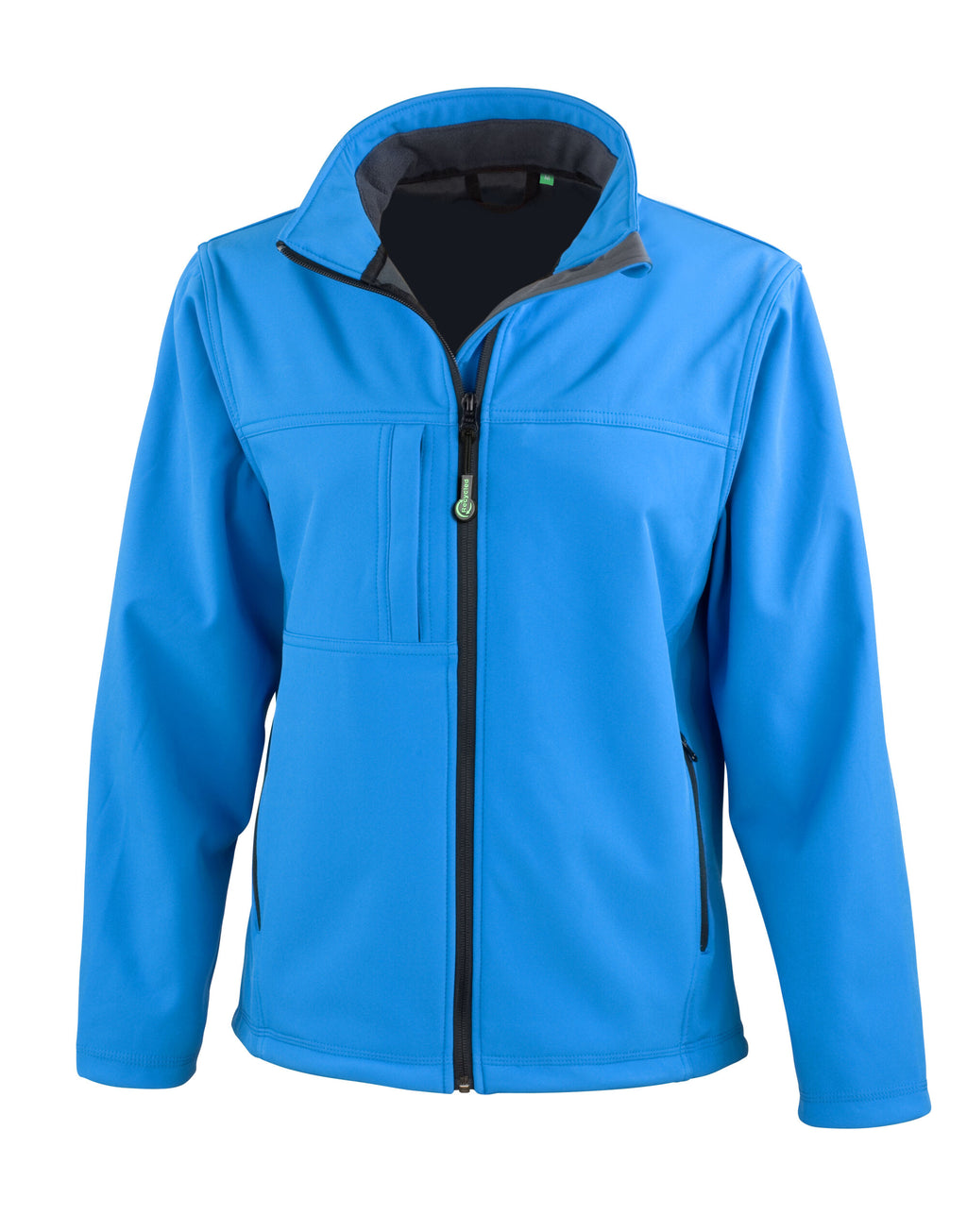 R121F Result Womens Classic Softshell Jacket - Azure Blue - R121F
