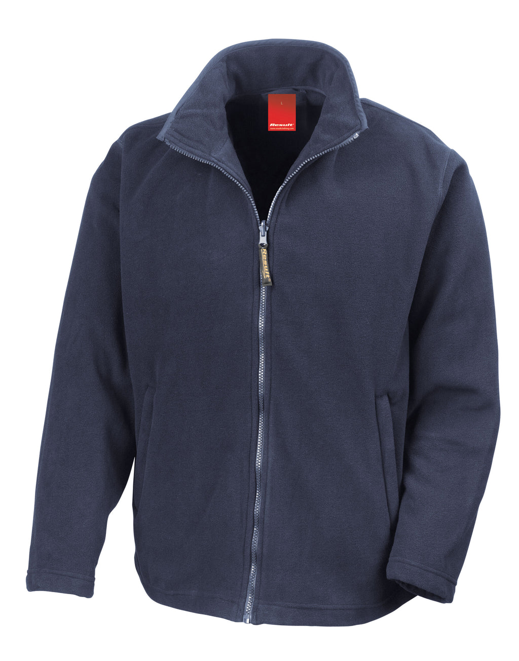 R115M Result Mens Horizon Microfleece Jacket - Navy - R115M