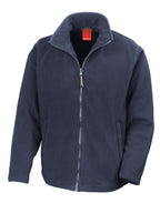 R115M Result Mens Horizon Microfleece Jacket - Navy - R115M