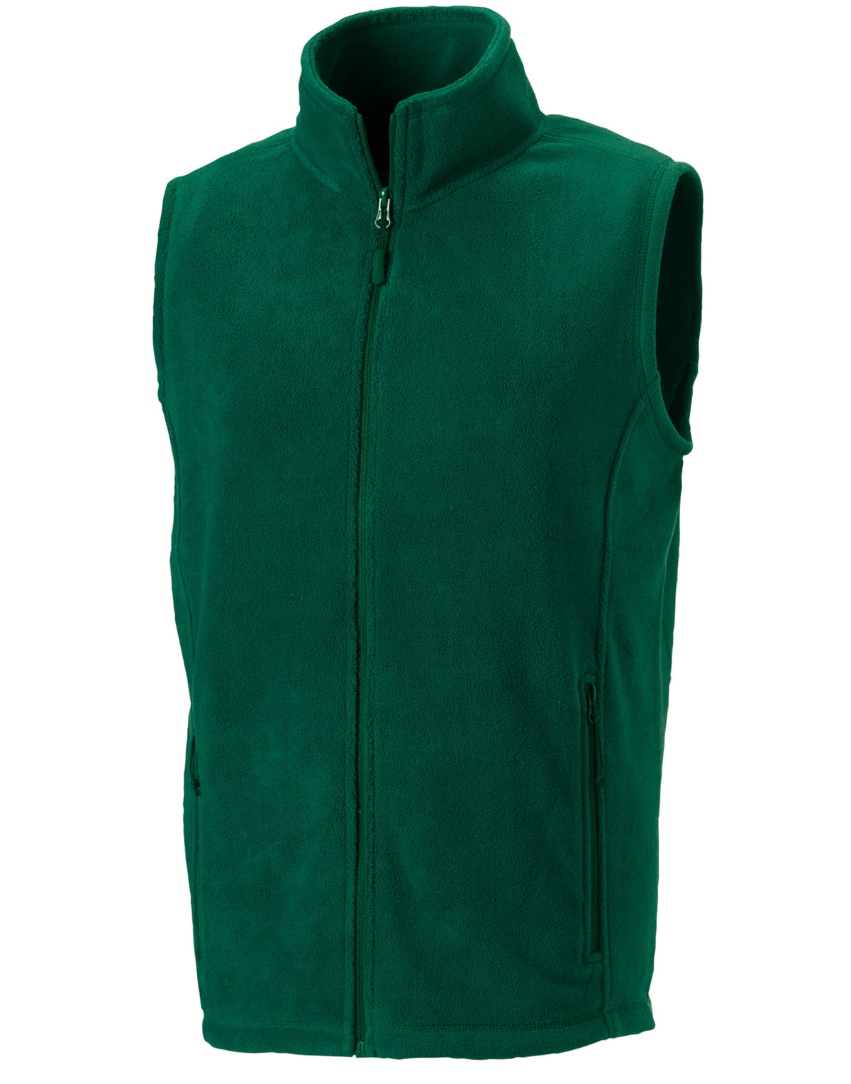 8720M Russell Mens Outdoor Fleece Gilet - Bottle Green - 8720M