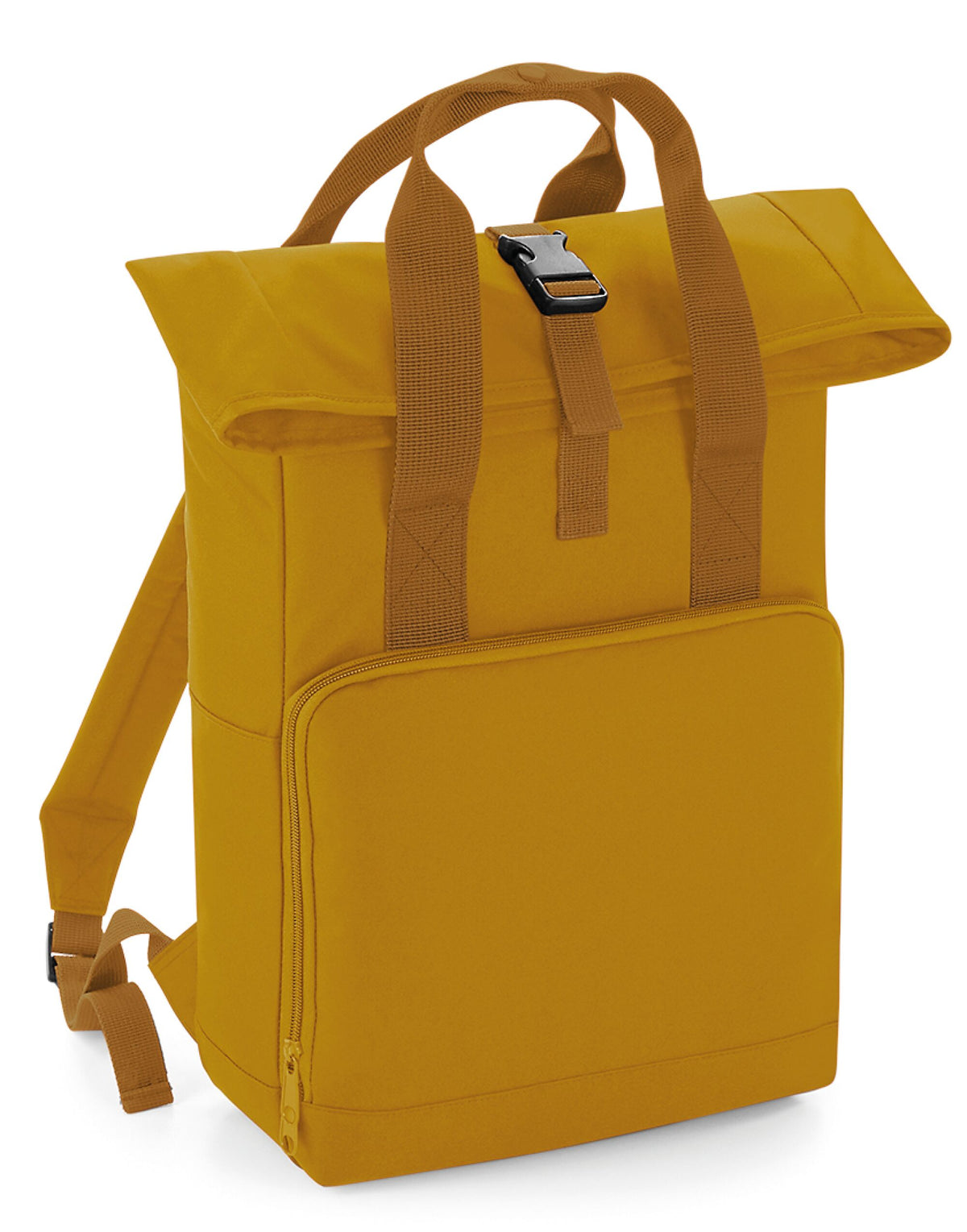 BG118 Bagbase Twin Handle Roll-Top Backpack - Mustard - BG118