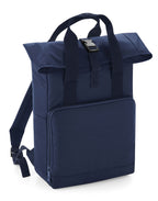 BG118 Bagbase Twin Handle Roll-Top Backpack - Navy Dusk - BG118