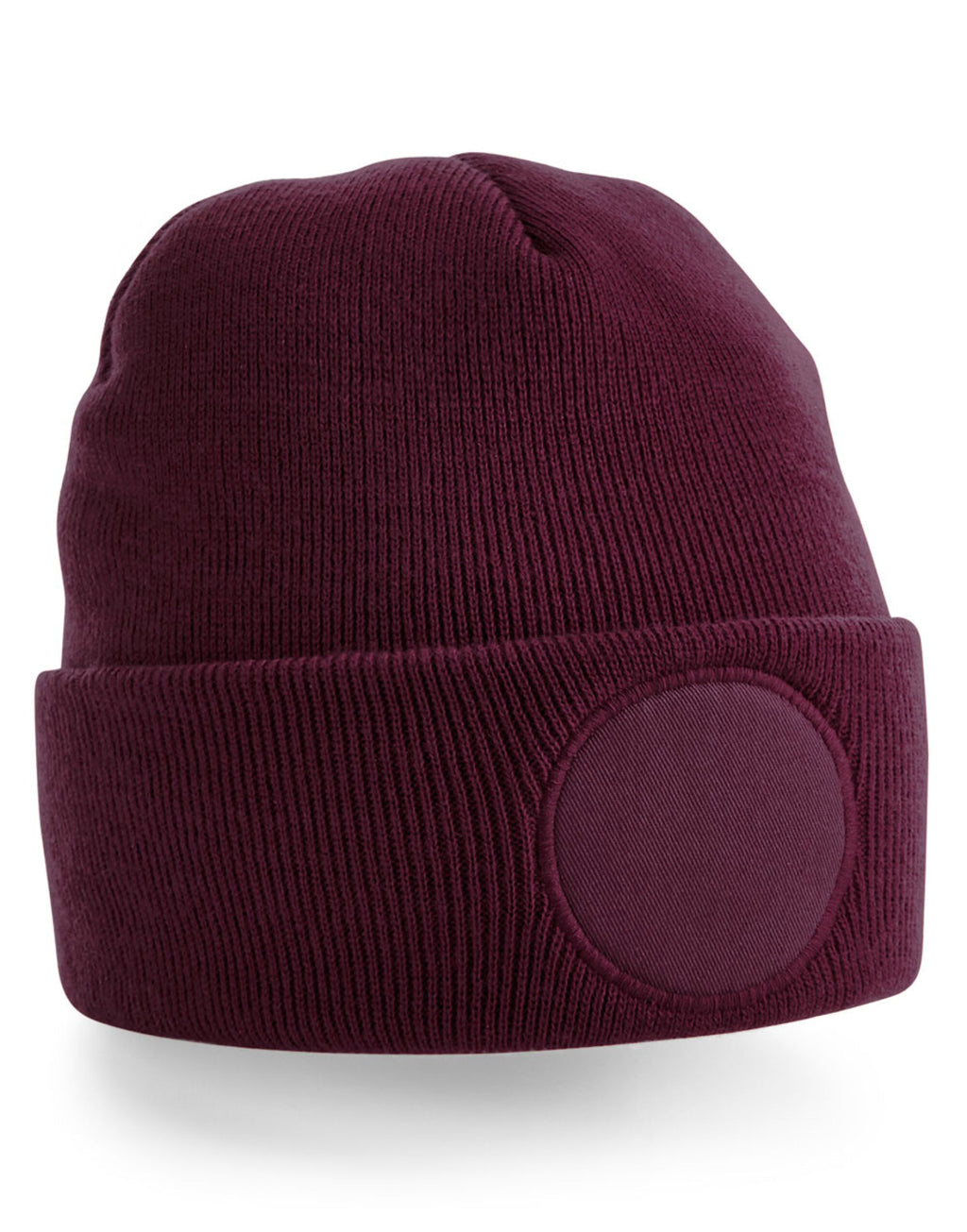 B446 Beechfield Circular Patch Beanie