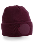 B446 Beechfield Circular Patch Beanie