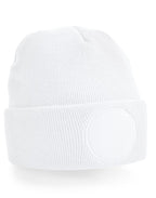 B446 Beechfield Circular Patch Beanie