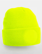 B446 Beechfield Circular Patch Beanie