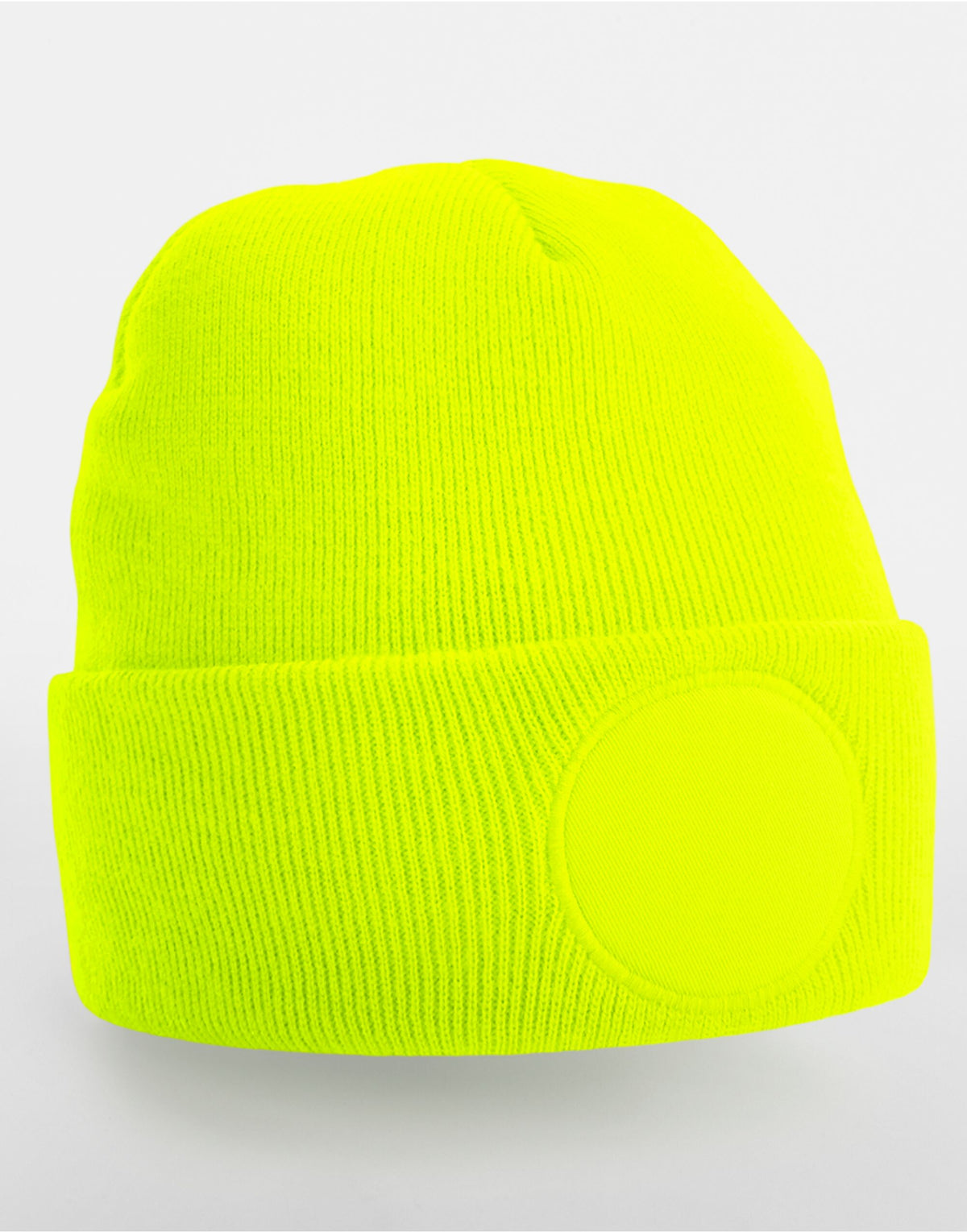 B446 Beechfield Circular Patch Beanie