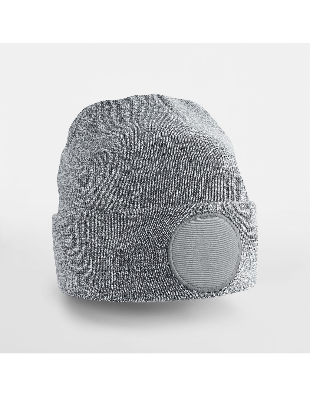 B446 Beechfield Circular Patch Beanie