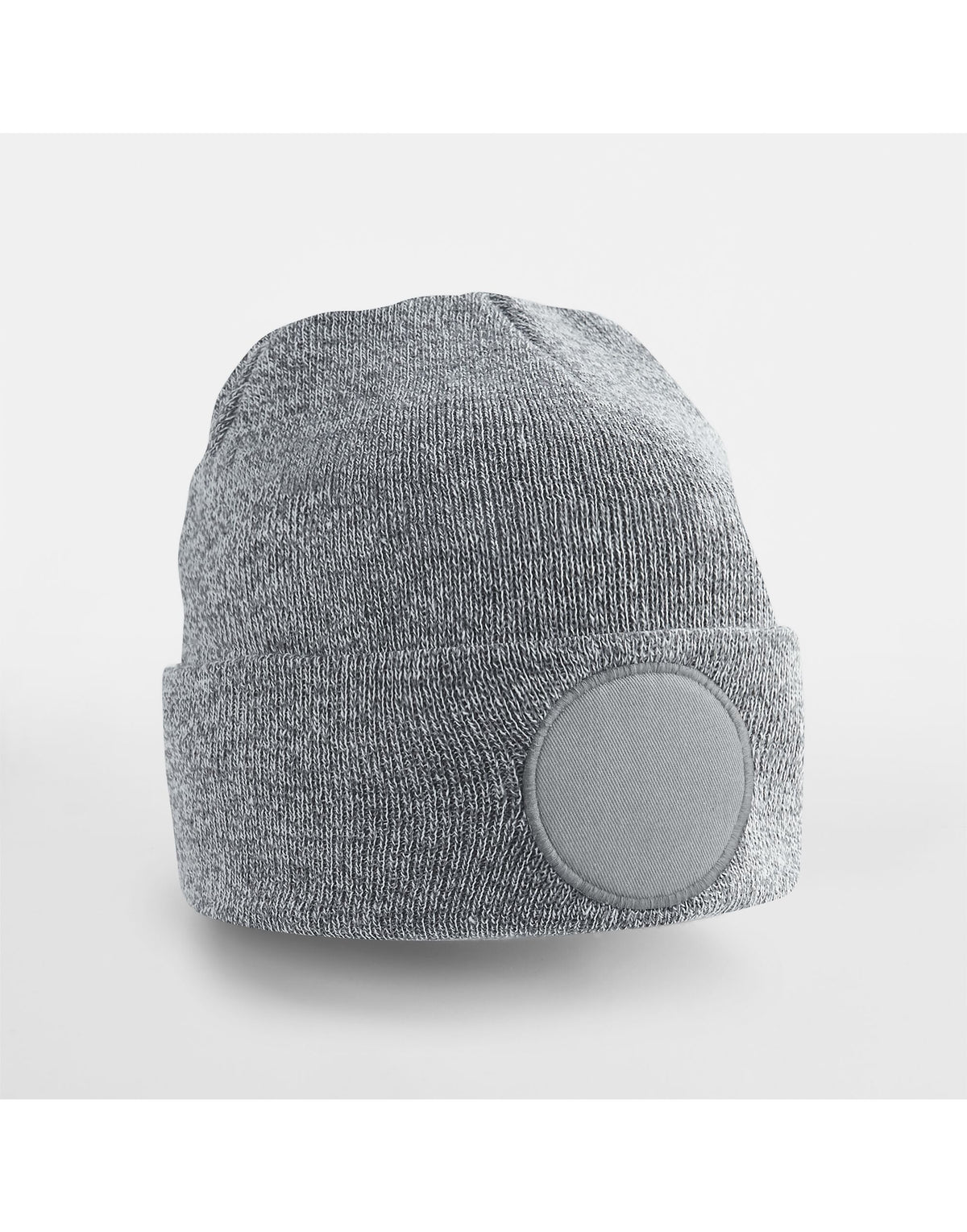 B446 Beechfield Circular Patch Beanie