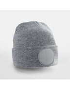 B446 Beechfield Circular Patch Beanie