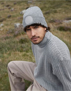 B446 Beechfield Circular Patch Beanie