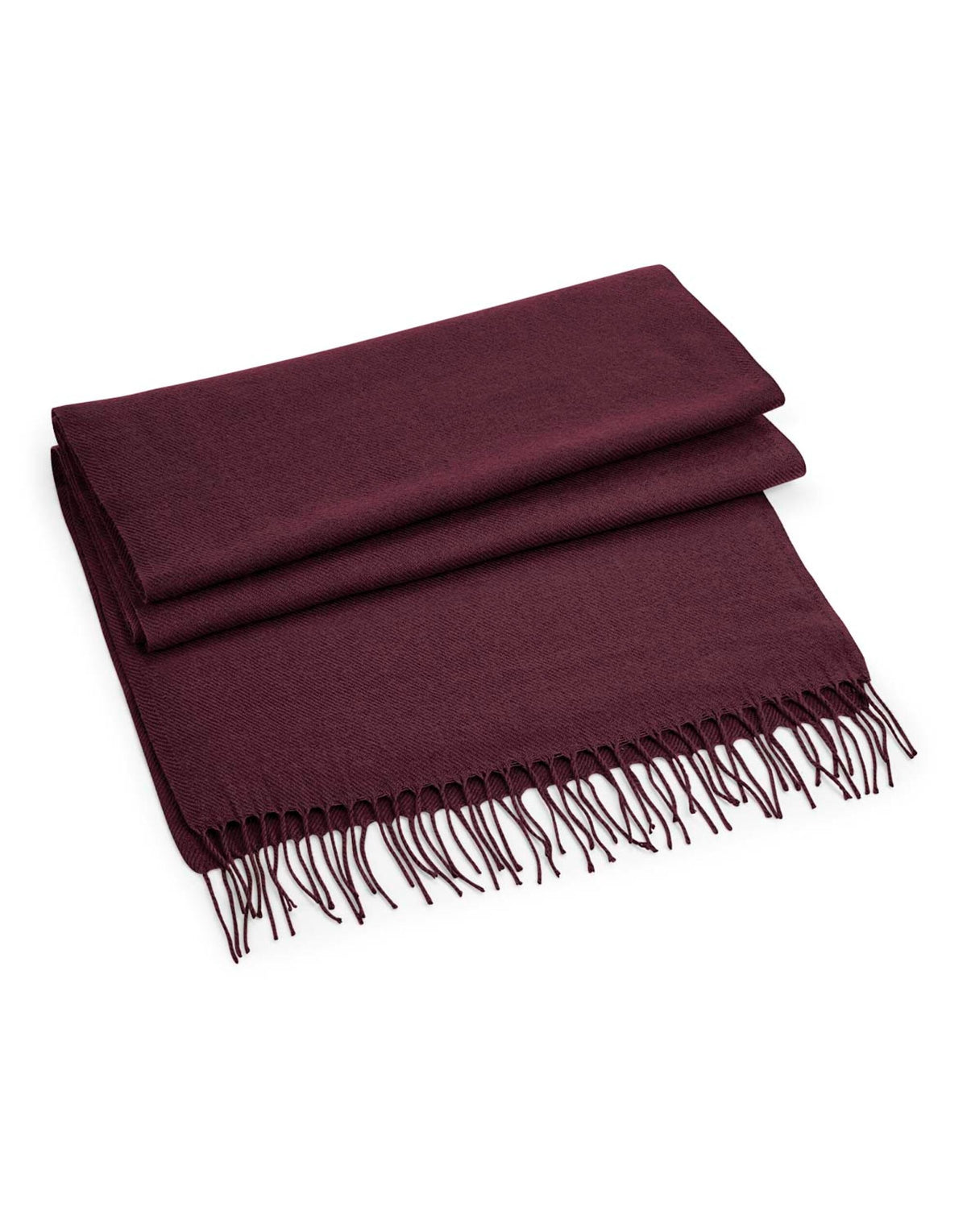 B500 Beechfield Classic Woven Scarf - Burgundy - B500
