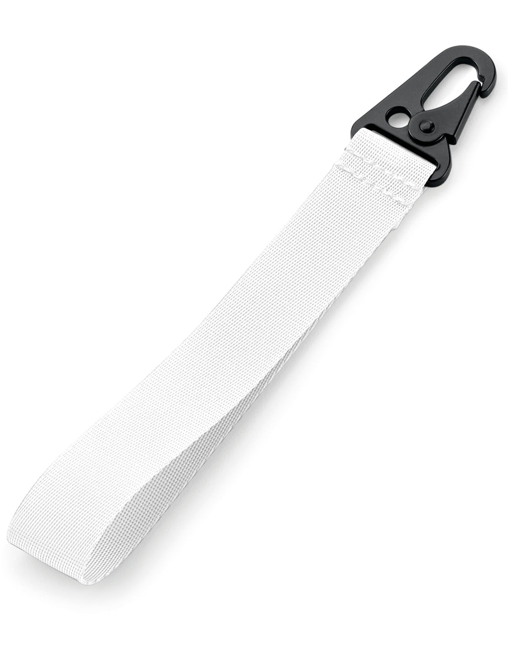 BG100 Bagbase Brandable Key Clip - White - BG100