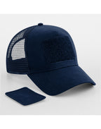 B641 Beechfield Patch Snapback Trucker - French Navy - B641