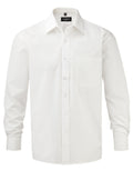 Russell Collection Mens LS PureCot Shirt