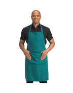 DP210 Dennys Recycled Bib Apron With Pocket - Sea Grass - DP210