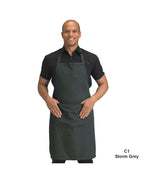Dennys Recycled Bib Apron With Pocket