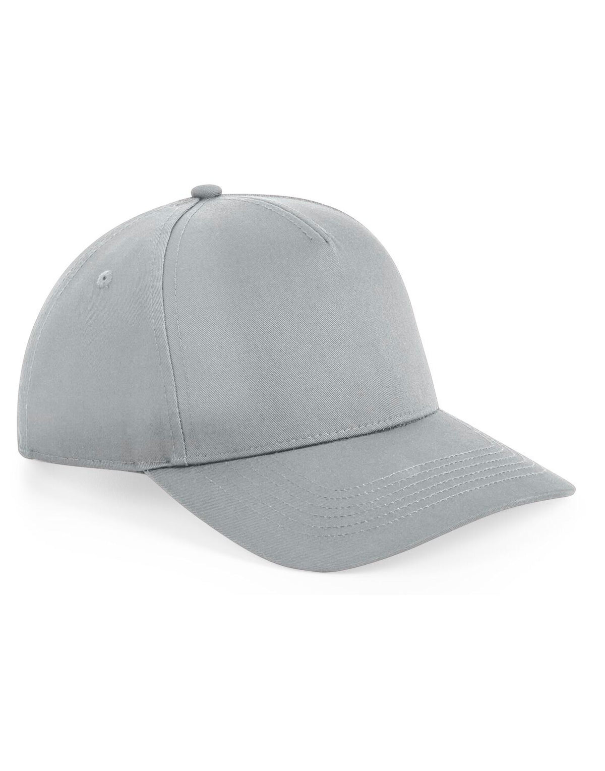 B649 Beechfield Urbanwear 5 Panel Snapback - Light Grey - B649