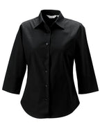 Russell Collection Lady 3/4 Stretch Shrt