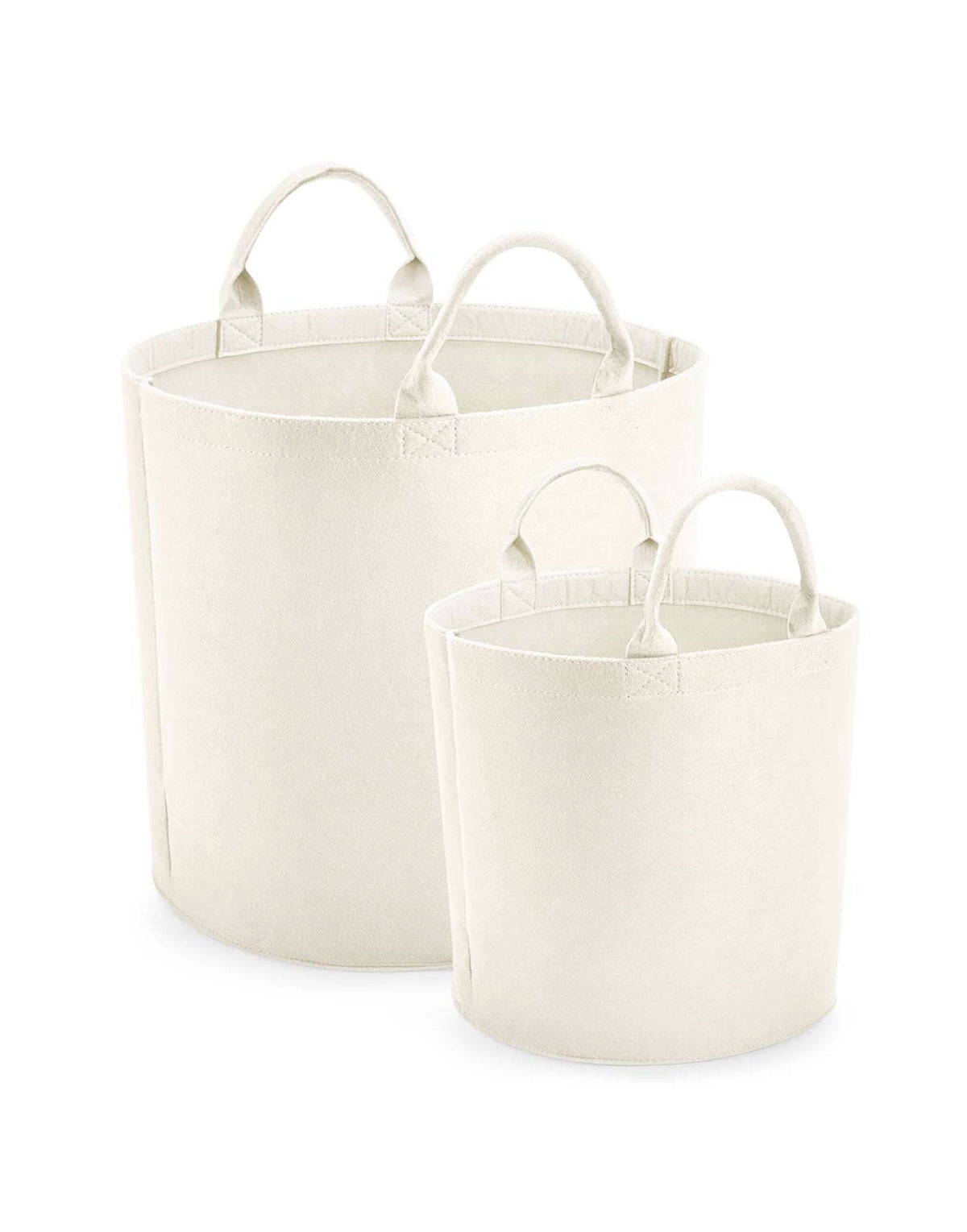 BG728 Bagbase Felt Trug - Soft White - BG728