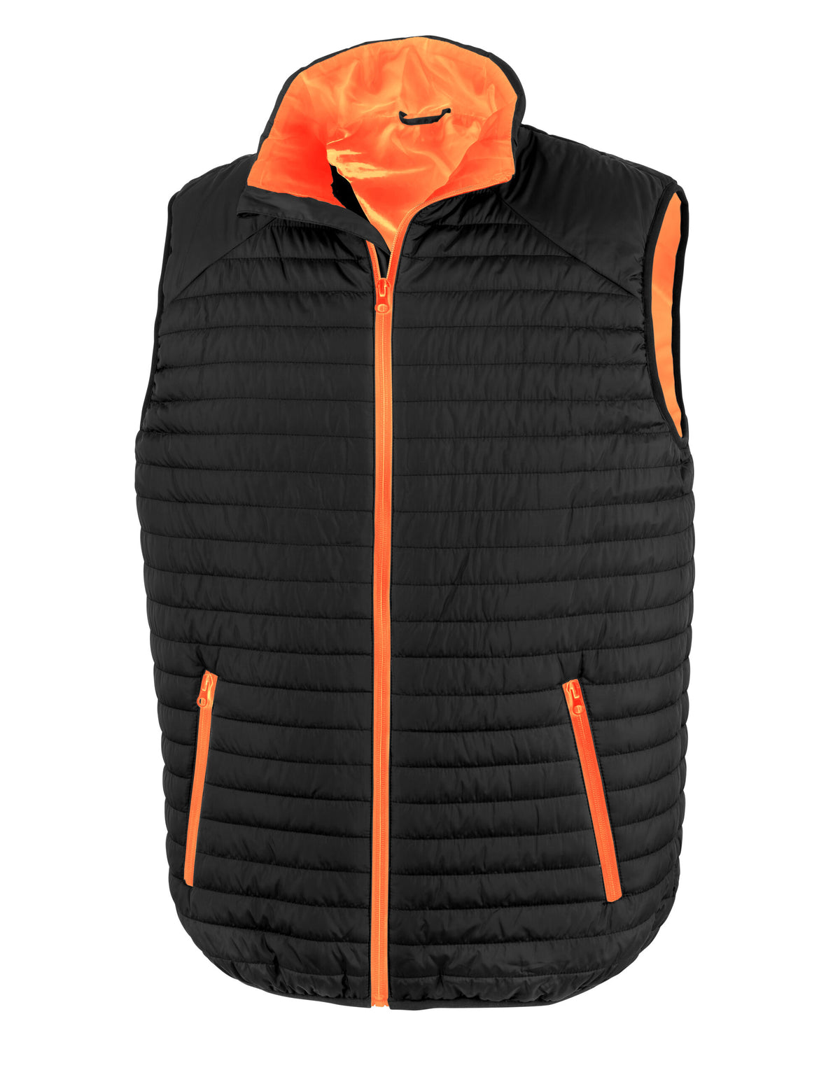 R239X Result Thermoquilt Gilet - Black/Orange - R239X
