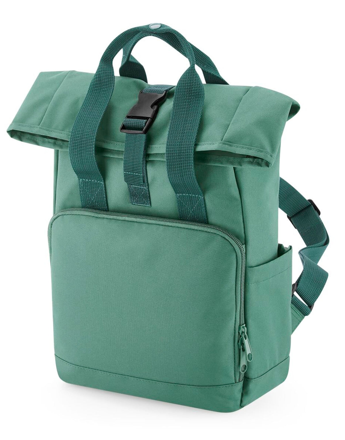 BG118S Bagbase Mini Recycled Roll Top Backpack - Sage - BG118S