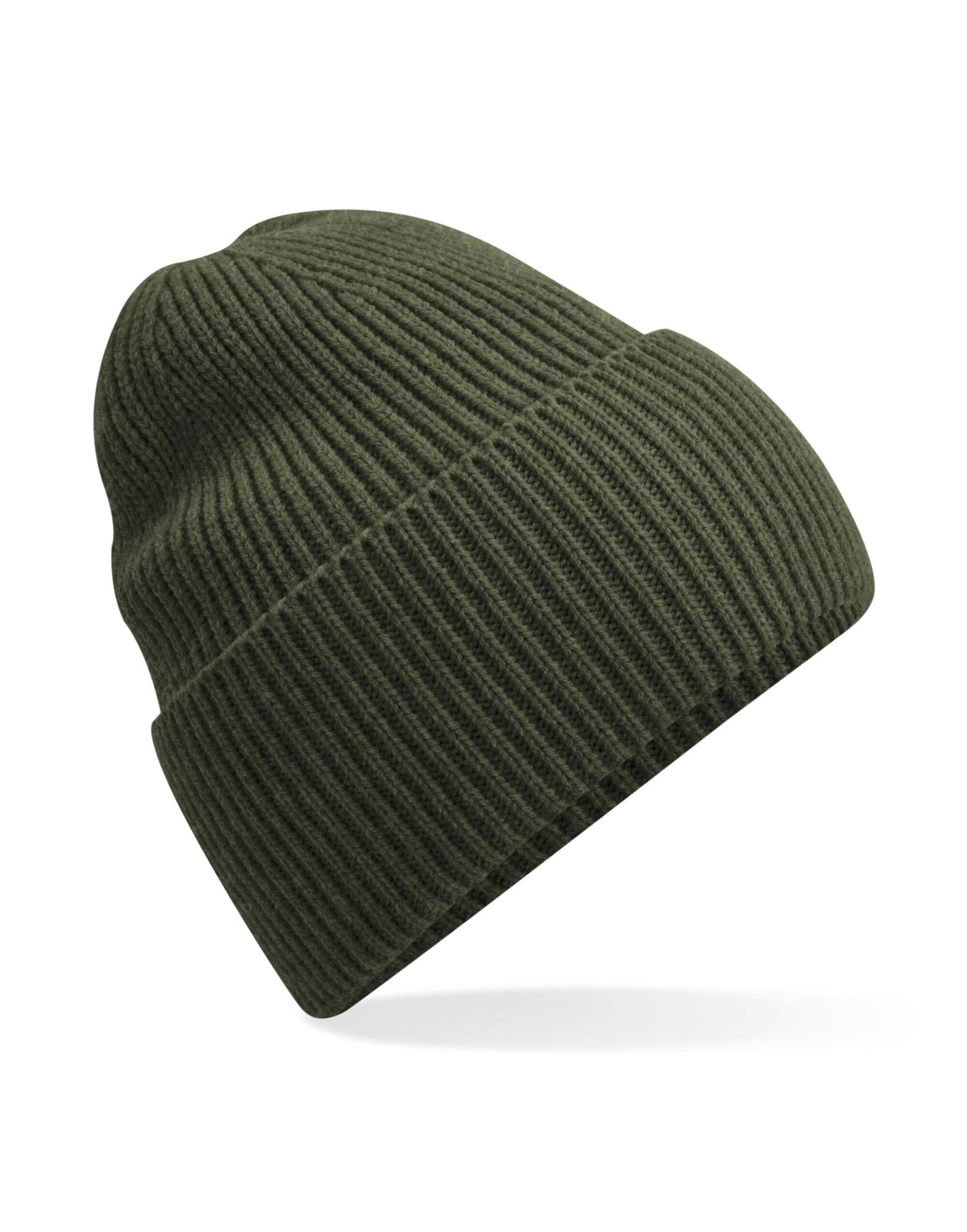 B384R Beechfield Oversized Cuffed Beanie - Olive - B384R