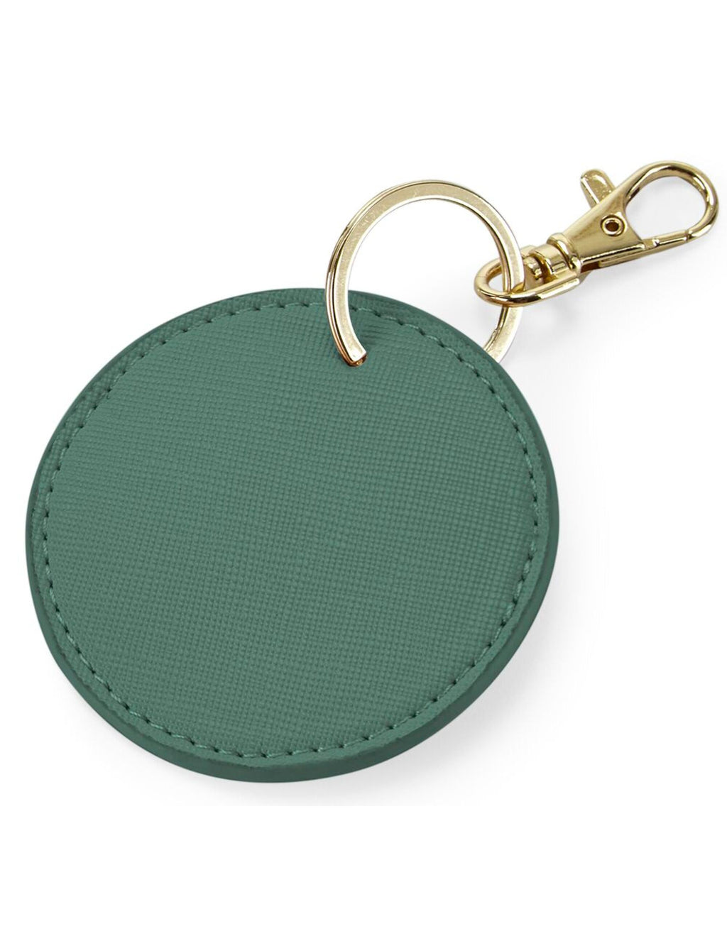 BG745 Bagbase Boutique Circular Key Clip - Sage Green - BG745
