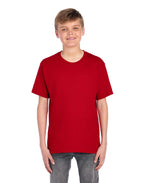 0S470Y0 Jerzees Eco Youth Premium Organic T - True Red - 0S470Y0