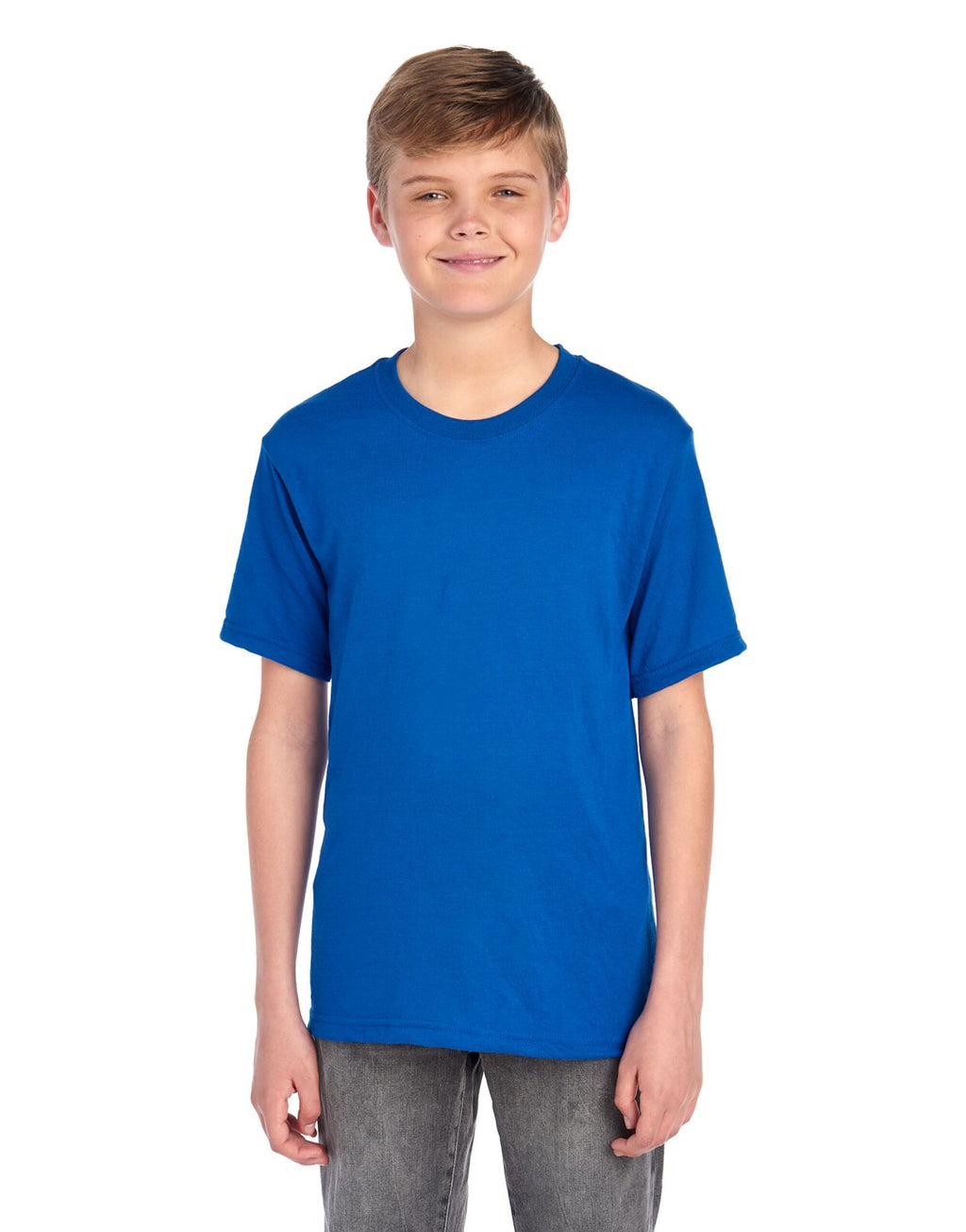 0S470Y0 Jerzees Eco Youth Premium Organic T - Royal - 0S470Y0